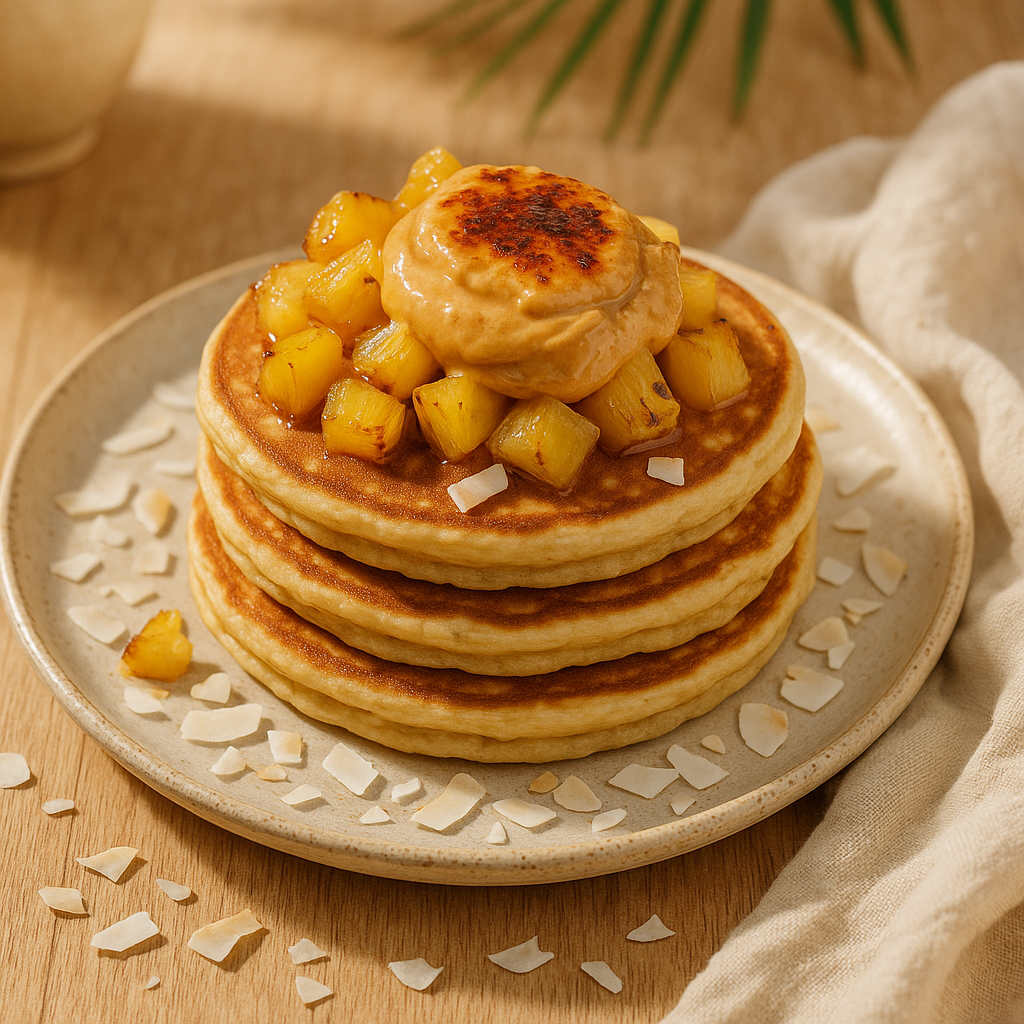 Coconut & Vanilla Pancakes